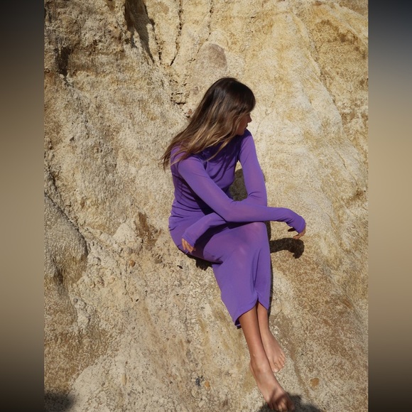 New Amethyst Mesh Long Sleeve WITH HARPER LU size S - Picture 3 of 10